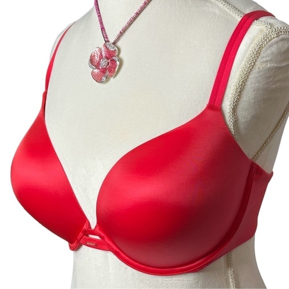 VICTORIA’S SECRET Very Sexy Push-up Double straps Rhinestones Pink 38DD/38E - Picture 6 of 16